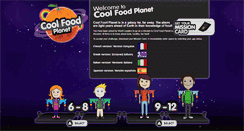 Desktop Screenshot of coolfoodplanet.org